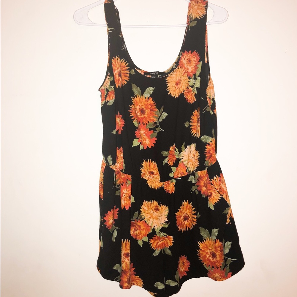Forever 21 - Floral Romper